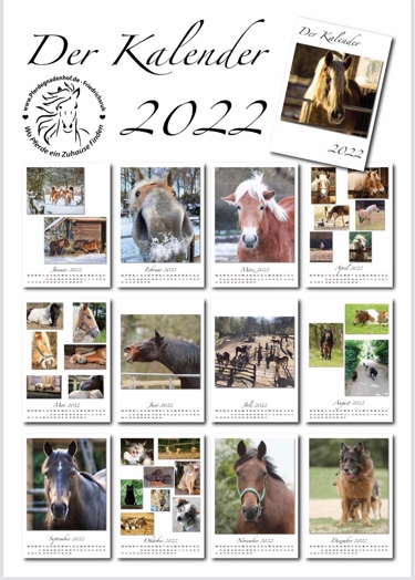 Kalender Pferdegnadenhof Kalender Pferdegnadenhof